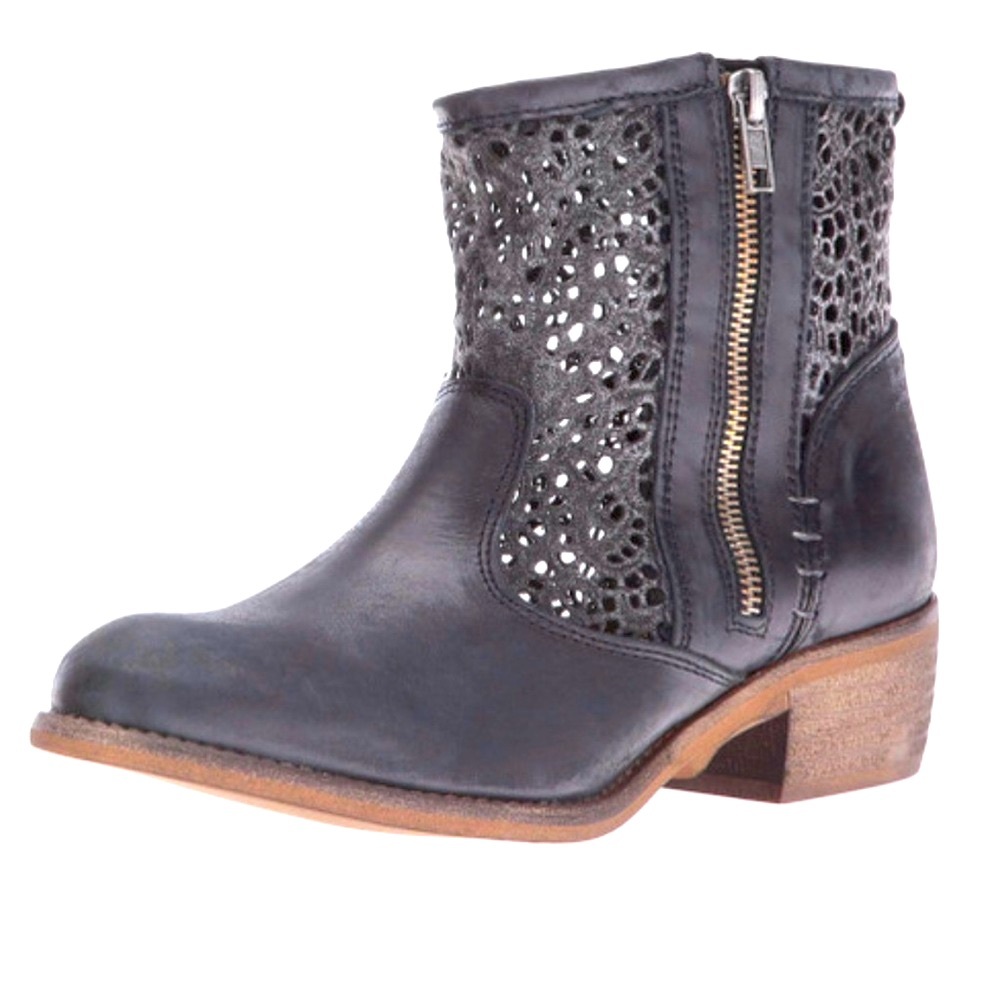 Coolway New Musse & Cloud Women's Ainhoa Bootie Black Size 7 EU 6 USA